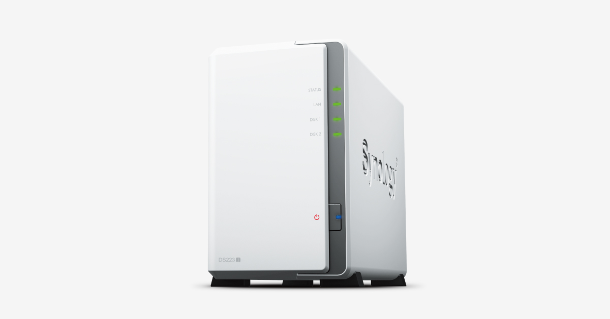 جهاز تخزين مركزي Synology DS-223J