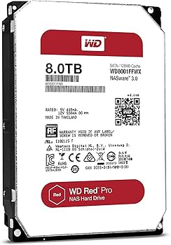 هارديسك RED مساحة 8 تيرا