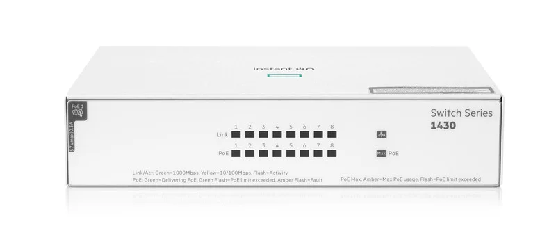 سويتش  Aruba 8 Port PoE